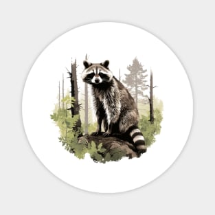 Raccoony Cuteness Magnet